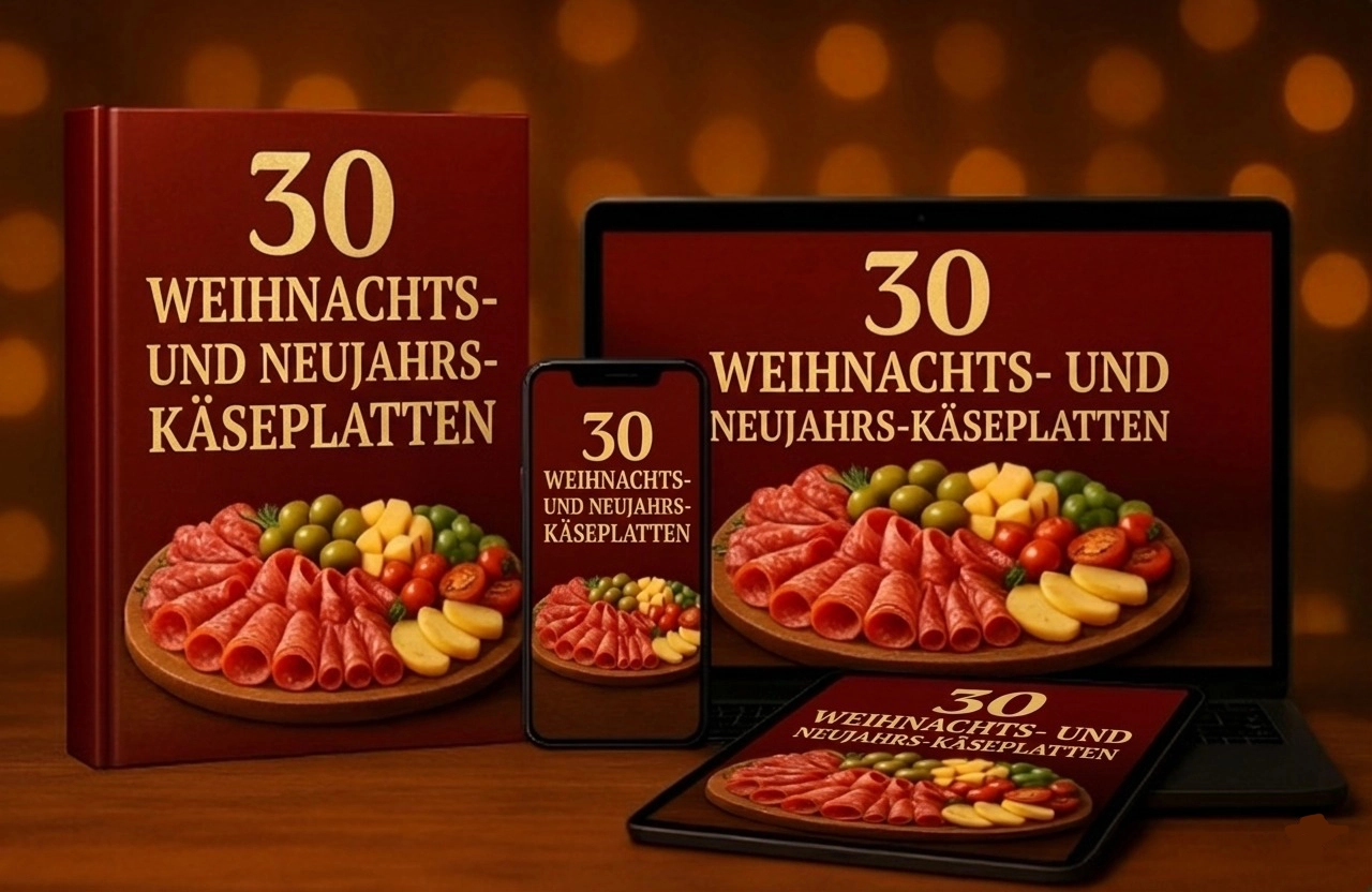E-Book mit 30 Gourmet-Käse- und Aufschnittplatten, erstellt von Experten