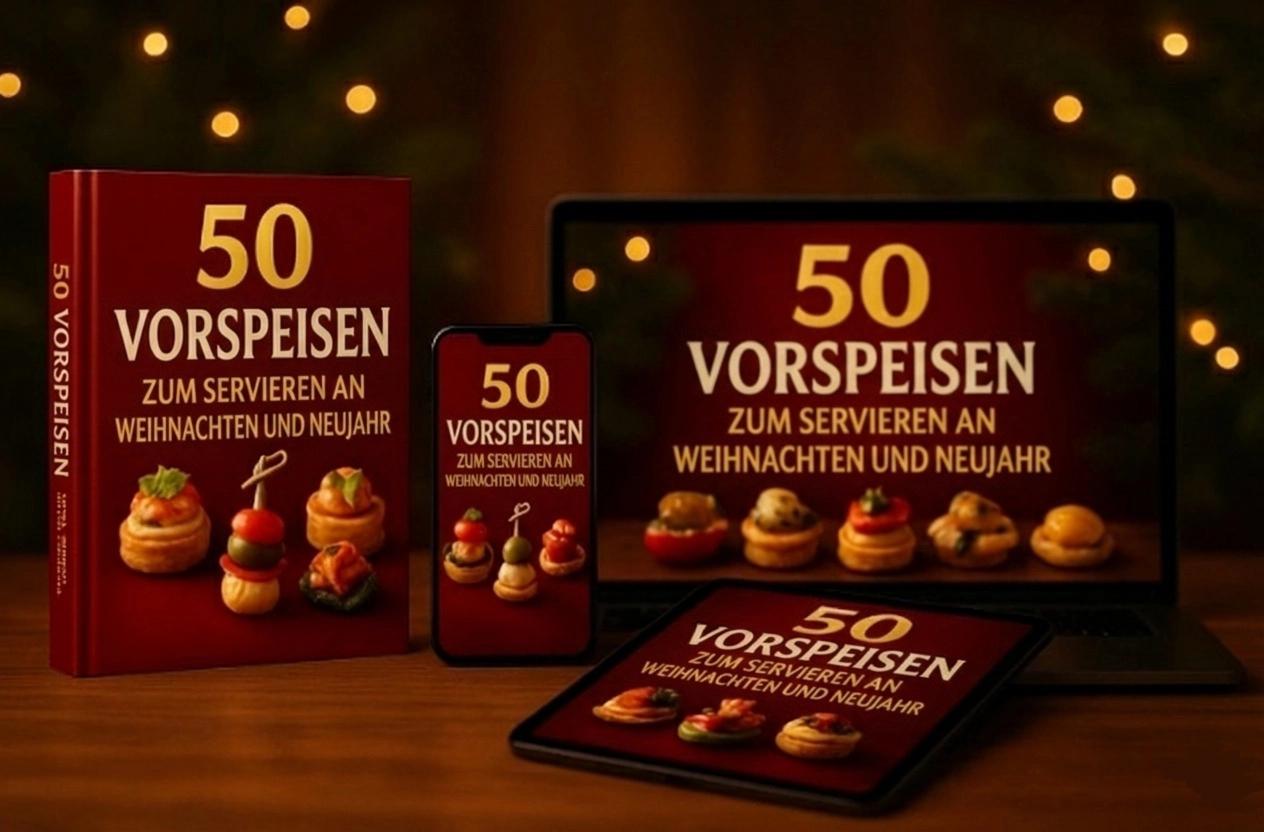 E-Book mit 50 authentischen Rezepten aus 5 Kontinenten, angepasst an die deutsche Küche